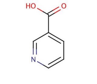 Nicotinic Acid (CAS 59-67-6) - chemical structure image