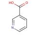 Nicotinic Acid (CAS 59-67-6) - chemical structure image
