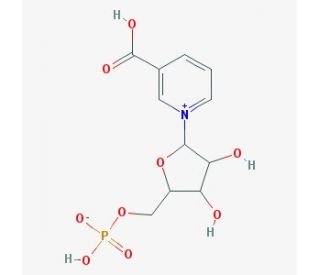 Nicotinic acid mononucleotide (CAS 321-02-8) - chemical structure image