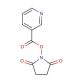 Nicotinic Acid N-Hydroxysuccinimide Ester (CAS 78348-28-4) - chemical structure image