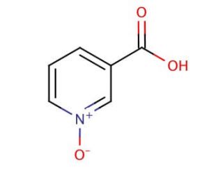 Nicotinic acid N-oxide (CAS 2398-81-4) - chemical structure image