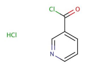 Nicotinoyl chloride hydrochloride (CAS 20260-53-1) - chemical structure image