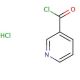 Nicotinoyl chloride hydrochloride (CAS 20260-53-1) - chemical structure image