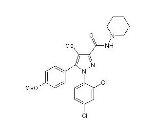 NIDA-41020 (CAS 502486-89-7) - chemical structure image