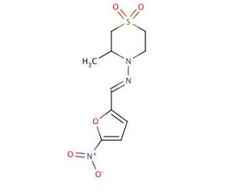 Nifurtimox (CAS 23256-30-6) - chemical structure image