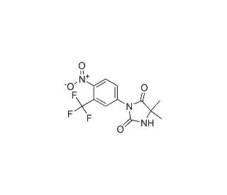 Nilutamide (CAS 63612-50-0) - chemical structure image