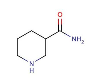 Nipecotamide (CAS 4138-26-5) - chemical structure image