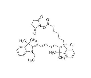 NIR-641 N-succinimidyl ester (CAS 190714-26-2) - chemical structure image