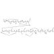 Nisin from Lactococcus lactis (CAS 1414-45-5) - chemical structure image