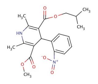 Nisoldipine (CAS 63675-72-9) - chemical structure image