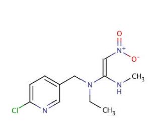 Nitenpyram (CAS 150824-47-8) - chemical structure image