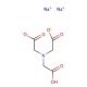 Nitrilotriacetic acid disodium salt (CAS 15467-20-6) - chemical structure image