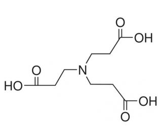 Nitrilotripropionic acid (CAS 817-11-8) - chemical structure image