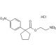 Nitrocaramiphen hydrochloride (CAS 98636-73-8) - chemical structure image