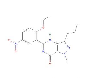 Nitrodenafil - chemical structure image