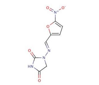 Nitrofurantoin (CAS 67-20-9) - chemical structure image