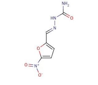 Nitrofurazone (CAS 59-87-0) - chemical structure image