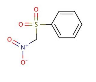 Nitromethyl phenyl sulfone (CAS 21272-85-5) - chemical structure image