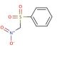 Nitromethyl phenyl sulfone (CAS 21272-85-5) - chemical structure image