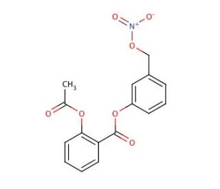 NO-Aspirin 1 (CAS 175033-36-0) - chemical structure image