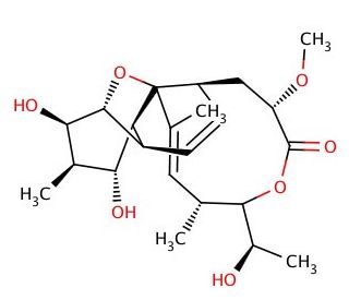 Nodusmicin (CAS 76265-48-0) - chemical structure image