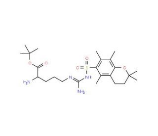 Nomega-(2,2,5,7,8-Pentamethylchroman-6-sulfonyl)-L-arginine t-butyl ester (CAS 169543-81-1) - chemical structure image