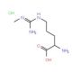 Nomega-Methyl-L-arginine hydrochloride (CAS 156706-47-7) - chemical structure image