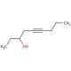 Non-5-yn-3-ol (CAS 53723-19-6) - chemical structure image