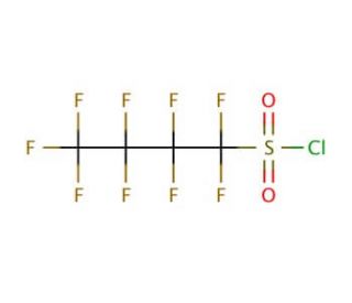 Nonafluoro-1-butanesulfonyl chloride (CAS 2991-84-6) - chemical structure image