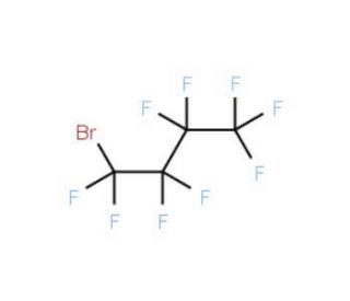 Nonafluorobutyl bromide (CAS 375-48-4) - chemical structure image
