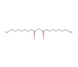 Nonanoic anhydride (CAS 1680-36-0) - chemical structure image