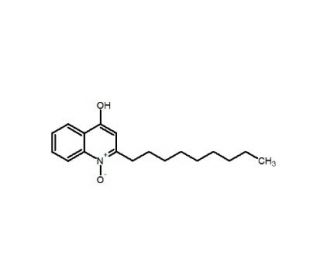 Nonyl-4-hydroxyquinoline-N-oxide (CAS 316-66-5) - chemical structure image