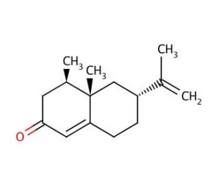 (&plus;)-Nootkatone (CAS 4674-50-4) - chemical structure image