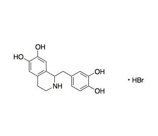 Norlaudanosoline Hydrobromide Salt (CAS 16659-88-4) - chemical structure image