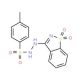 N′-(1,1-dioxido-1,2-benzisothiazol-3-yl)-4-methylbenzenesulfonohydrazide - chemical structure image