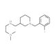 N′-{[1-(2-Fluorobenzyl)piperidin-3-yl]methyl}-N,N-dimethylethane-1,2-diamine - chemical structure image