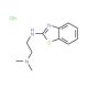 N′-1,3-benzothiazol-2-yl-N,N-dimethylethane-1,2-diamine hydrochloride - chemical structure image