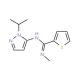 N′-(1-isopropyl-1H-pyrazol-5-yl)-N-methylthiophene-2-carboximidamide - chemical structure image