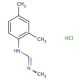 N′-(2,4-Dimethylphenyl)-N-methylformamide Hydrochloride - chemical structure image
