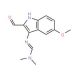 N′-(2-Formyl-5-methoxy-1H-indol-3-yl)-N,N-dimethylimidoformamide - chemical structure image