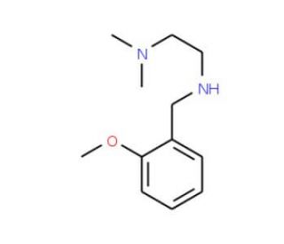 N&prime;-(2-Methoxy-benzyl)-N,N-dimethyl-ethane-1,2-diamine - chemical structure image