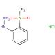 N′-[2-(Methylsulfonyl)phenyl]hydrazinehydrochloride - chemical structure image