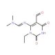 N′-(3-Ethyl-5-formyl-2,6-dioxo-1,2,3,6-tetrahydro-pyrimidin-4-yl)-N,N-dimethyl-formamidine - chemical structure image