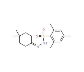 N&prime;-(4,4-Dimethylcyclohexylidene)-2,4,6-trimethylbenzenesulfonohydrazide (CAS 957066-12-5) - chemical structure image