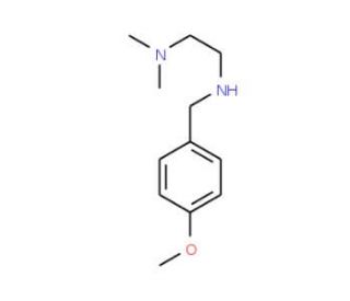 N&prime;-(4-Methoxy-benzyl)-N,N-dimethyl-ethane-1,2-diamine - chemical structure image