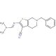 N′-(6-Benzyl-3-cyano-4,5,6,7-tetrahydrothieno-[2,3-c]pyridin-2-yl)-N,N-dimethyliminoformamide - chemical structure image