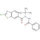 N′-benzoyl-N-tert-butyl-2-chlorobenzo[d]thiazole-6-carbohydrazide - chemical structure image