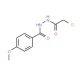 N′-(chloroacetyl)-4-methoxybenzohydrazide (CAS 50677-25-3) - chemical structure image