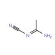 N′-cyanoethanimidamide (CAS 56563-07-6) - chemical structure image