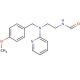 N′-Formyl-N-(4-methoxybenzyl)-N-2-pyridinyl-1,2-ethanediamine (CAS 109912-29-0) - chemical structure image